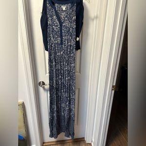 Old Navy Sleeveless Dress and Half Cardigan